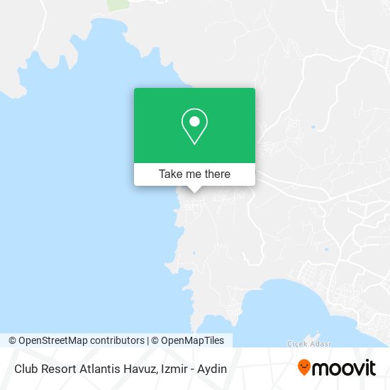 Club Resort Atlantis Havuz map