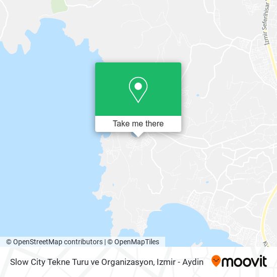 Slow City Tekne Turu ve Organizasyon map