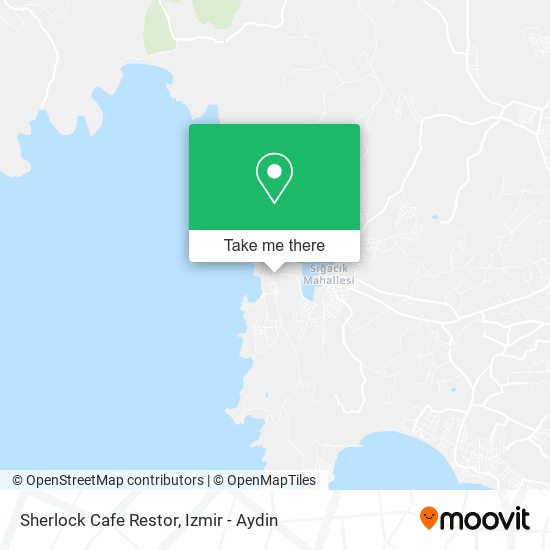 Sherlock Cafe Restor map