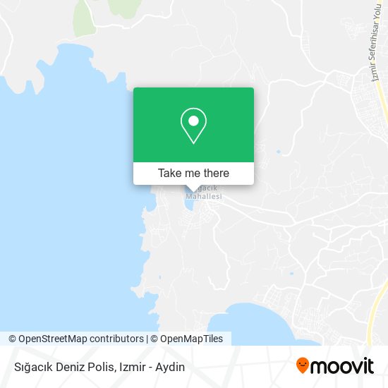 Sığacık Deniz Polis map