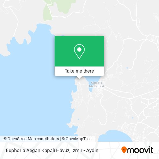 Euphoria Aegan Kapalı Havuz map