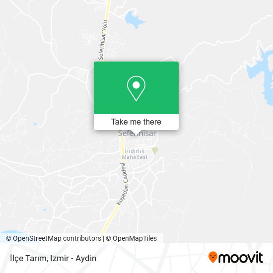 İlçe Tarım map