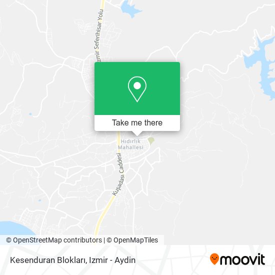 Kesenduran Blokları map