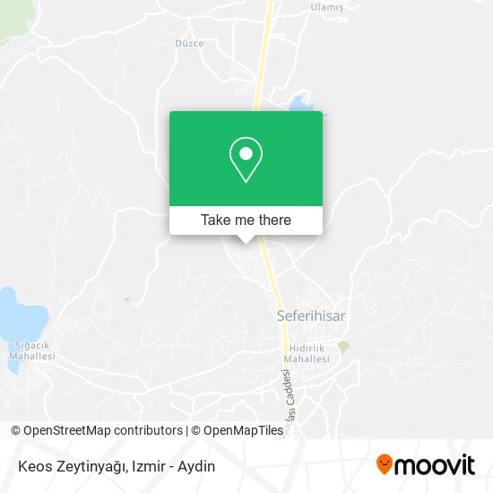 Keos Zeytinyağı map