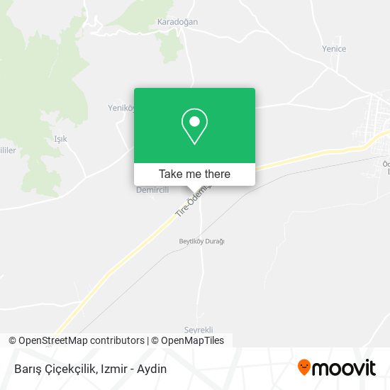 Barış Çiçekçilik map
