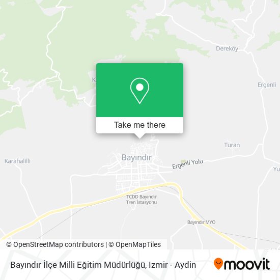 Bayındır İlçe Milli Eğitim Müdürlüğü map