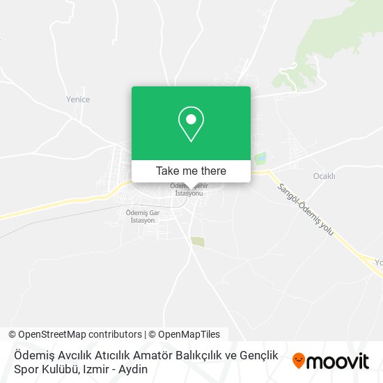 Ödemiş Avcılık Atıcılık Amatör Balıkçılık ve Gençlik Spor Kulübü map