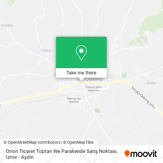 Orion Ticaret Toptan We Parakende Satış Noktası map