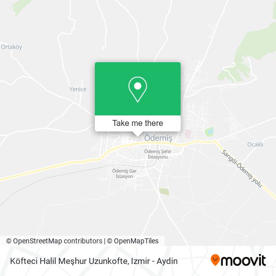 Köfteci Halil Meşhur Uzunkofte map