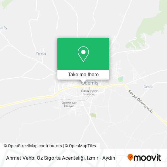 Ahmet Vehbi Öz Sigorta Acenteliği map