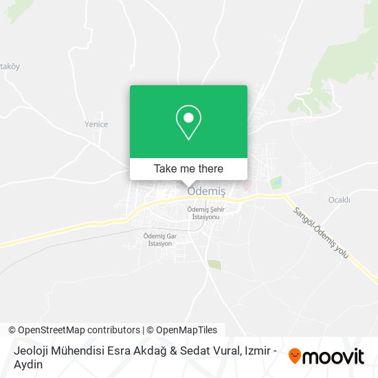 Jeoloji Mühendisi Esra Akdağ & Sedat Vural map