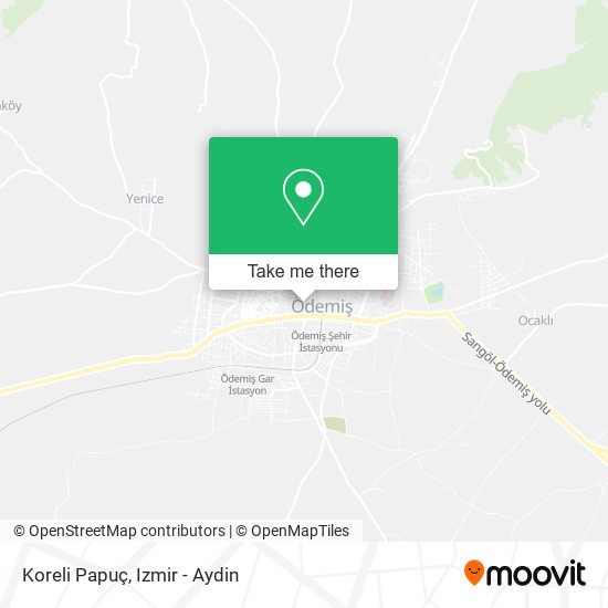 Koreli Papuç map