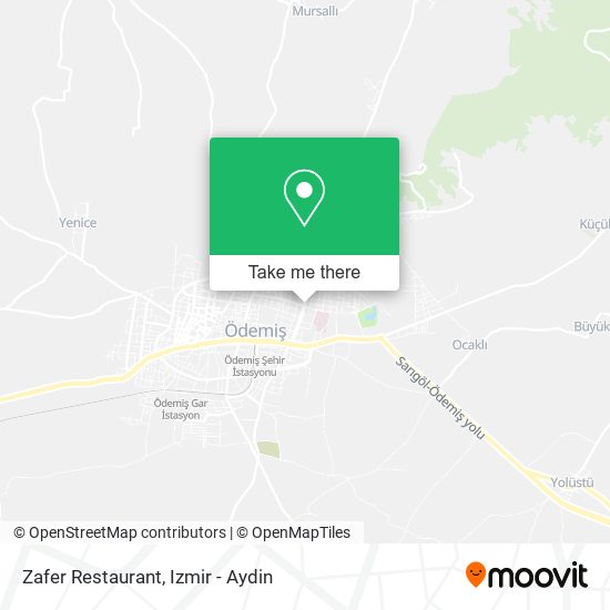 Zafer Restaurant map