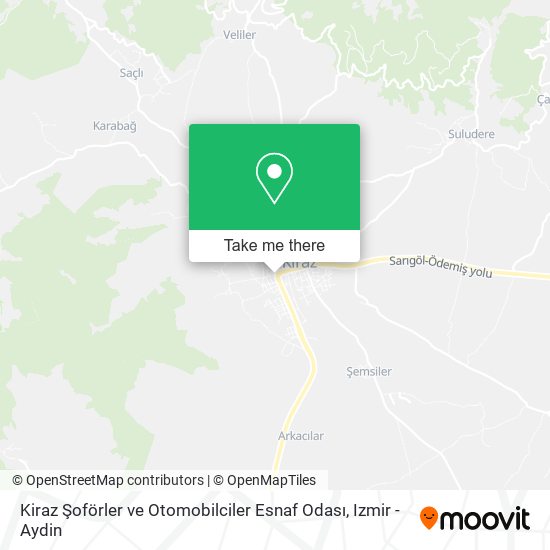 Kiraz Şoförler ve Otomobilciler Esnaf Odası map