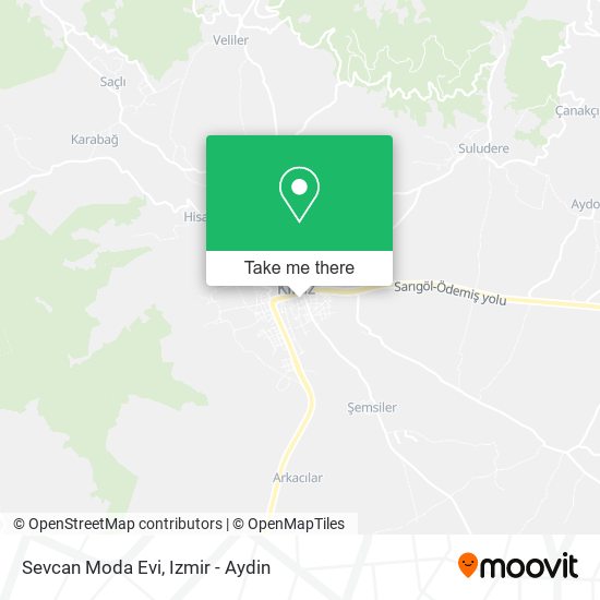 Sevcan Moda Evi map