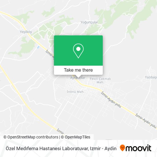 Özel Medıfema Hastanesi Laboratuvar map