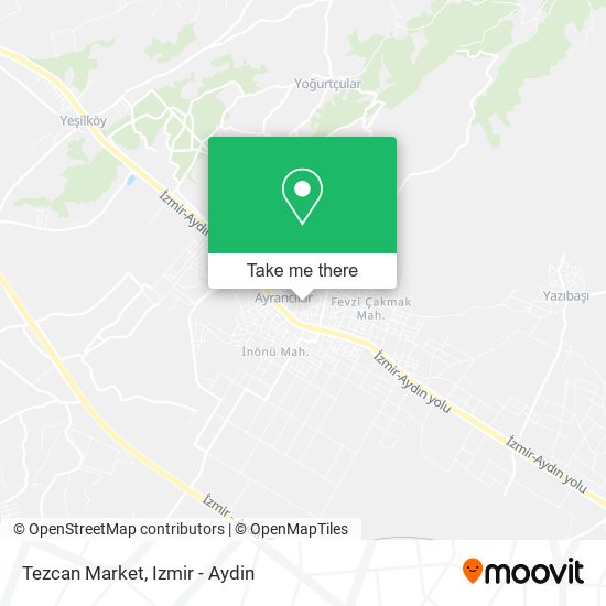 Tezcan Market map
