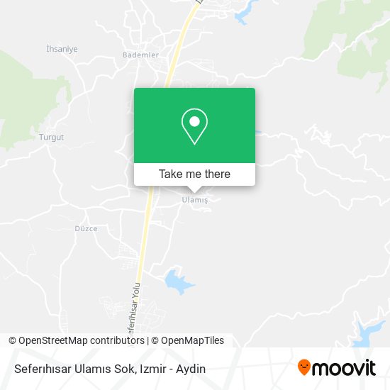 Seferıhısar Ulamıs Sok map