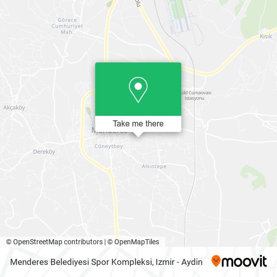 Menderes Belediyesi Spor Kompleksi map