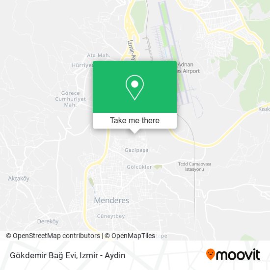 Gökdemir Bağ Evi map