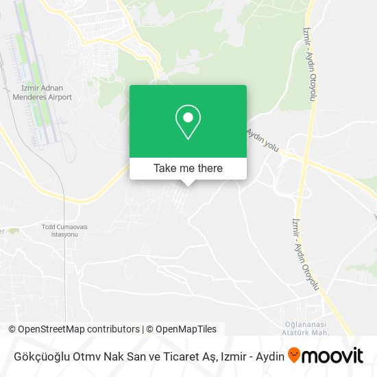 Gökçüoğlu Otmv Nak San ve Ticaret Aş map