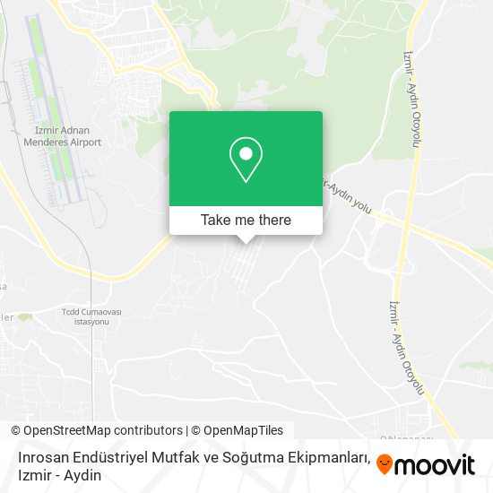 Inrosan Endüstriyel Mutfak ve Soğutma Ekipmanları map