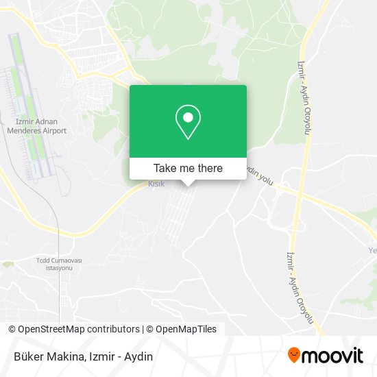 Büker Makina map