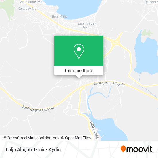 Lulja Alaçatı map