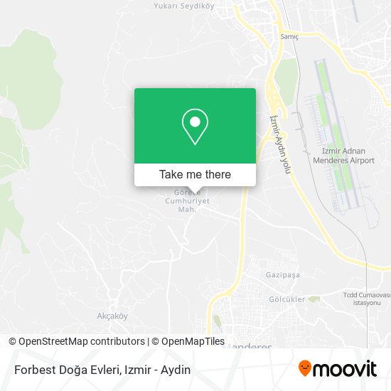 Forbest Doğa Evleri map