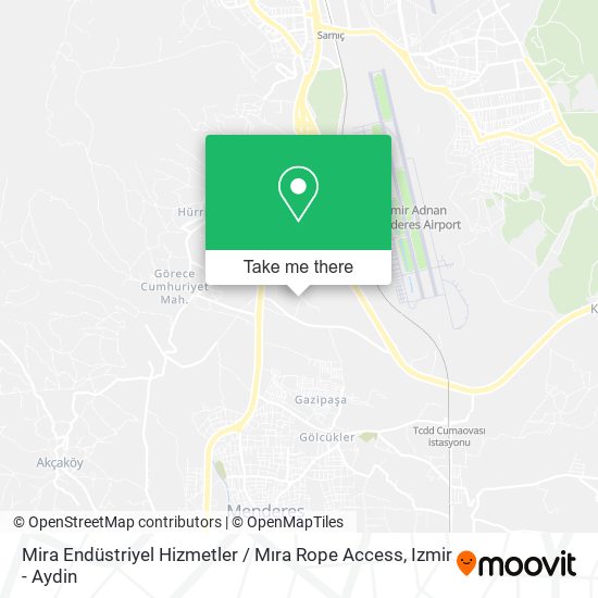 Mira Endüstriyel Hizmetler / Mıra Rope Access map