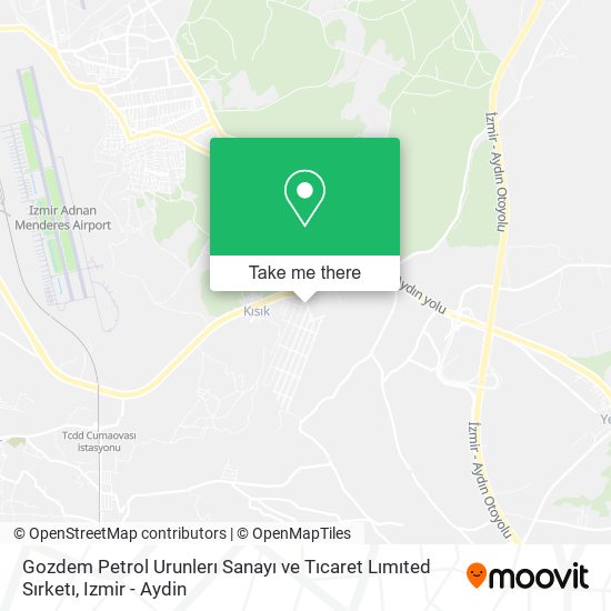 Gozdem Petrol Urunlerı Sanayı ve Tıcaret Lımıted Sırketı map