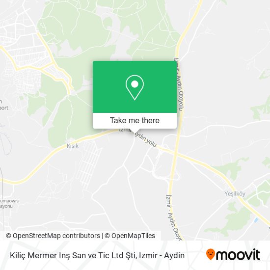 Kiliç Mermer Inş San ve Tic Ltd Şti map