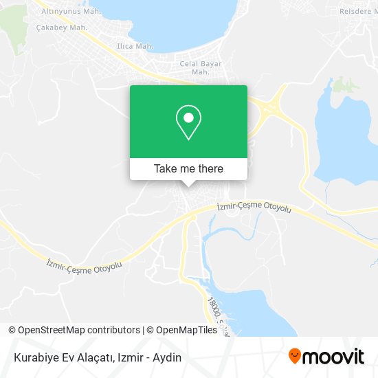 Kurabiye Ev Alaçatı map