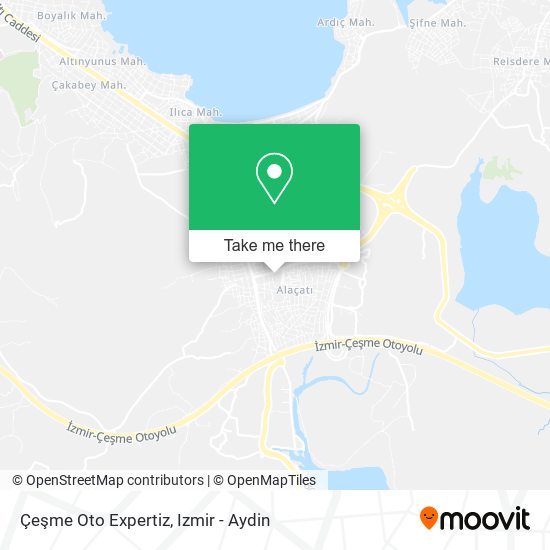 Çeşme Oto Expertiz map