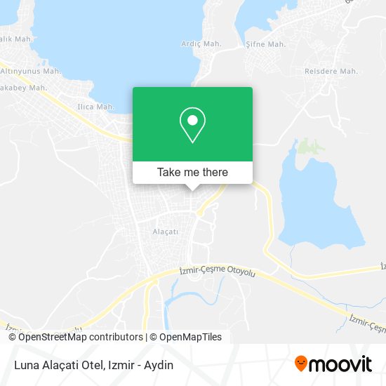 Luna Alaçati Otel map