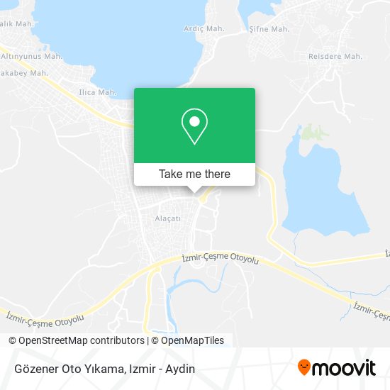 Gözener Oto Yıkama map