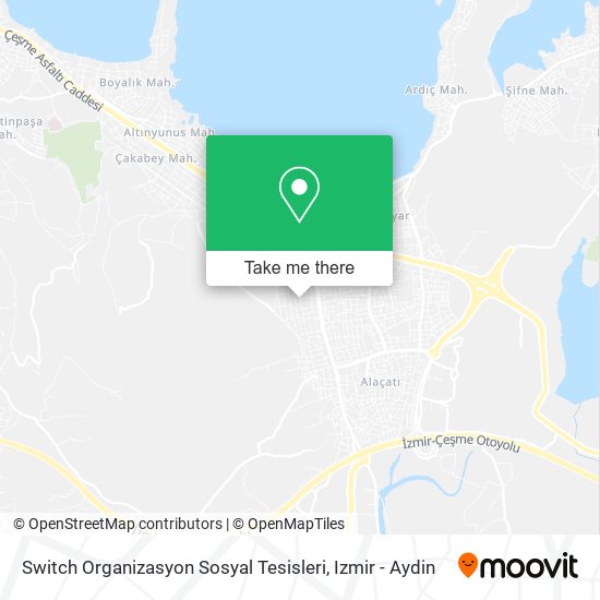 Switch Organizasyon Sosyal Tesisleri map