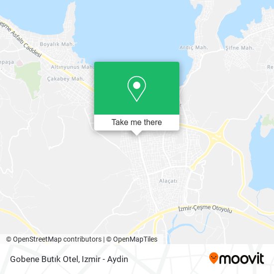 Gobene Butık Otel map