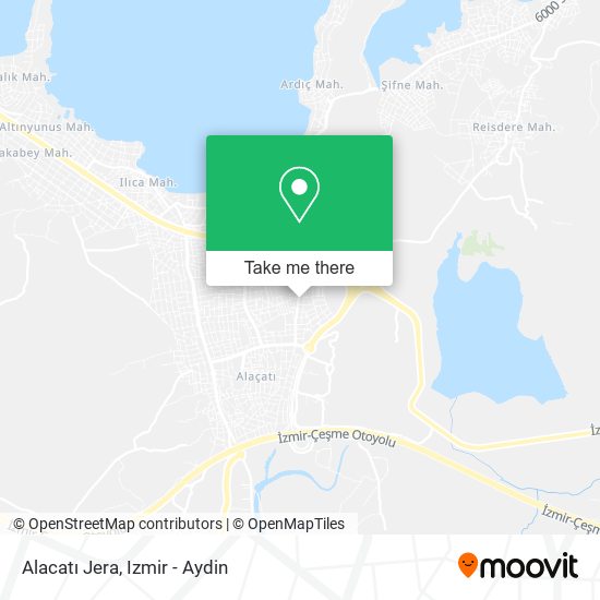Alacatı Jera map