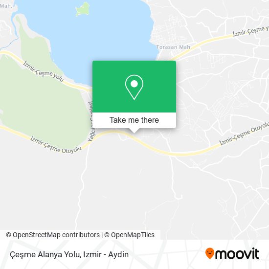 Çeşme Alanya Yolu map