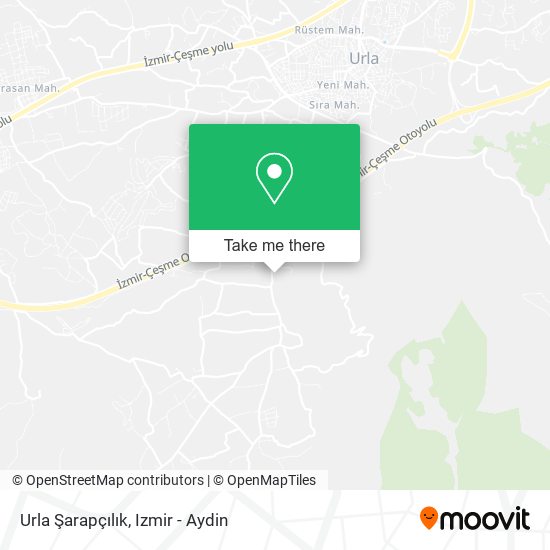 Urla Şarapçılık map