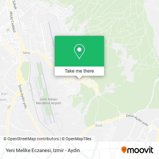 Yeni Melike Eczanesi map