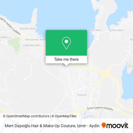 Mert Dayıoğlu Hair & Make-Up Couture map