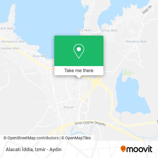 Alacati İddia map