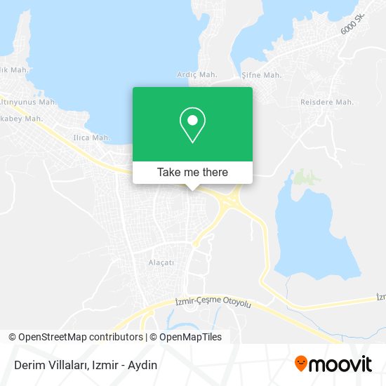 Derim Villaları map