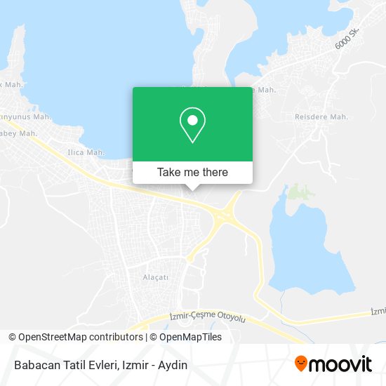 Babacan Tatil Evleri map