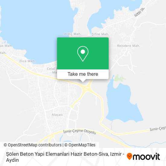 Şölen Beton Yapi Elemanlari Hazir Beton-Siva map