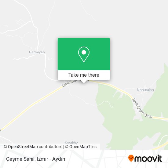 Çeşme Sahil map