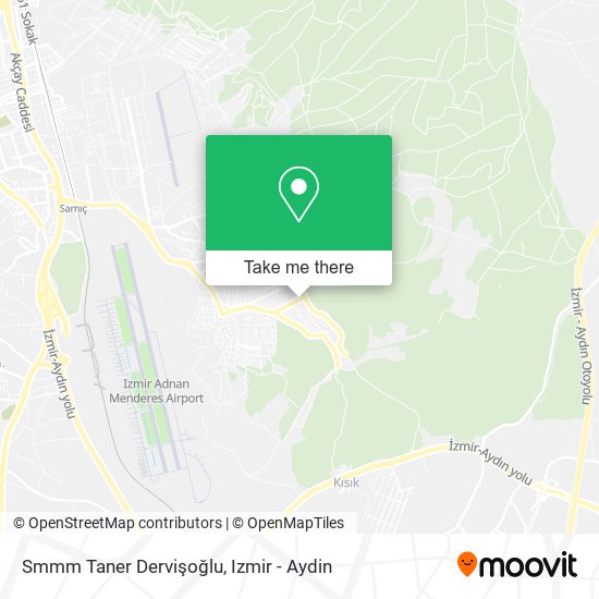 Smmm Taner Dervişoğlu map