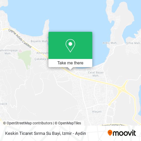 Keskin Ticaret Sırma Su Bayi map